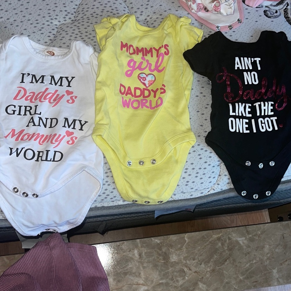 Baby girl body suits!!